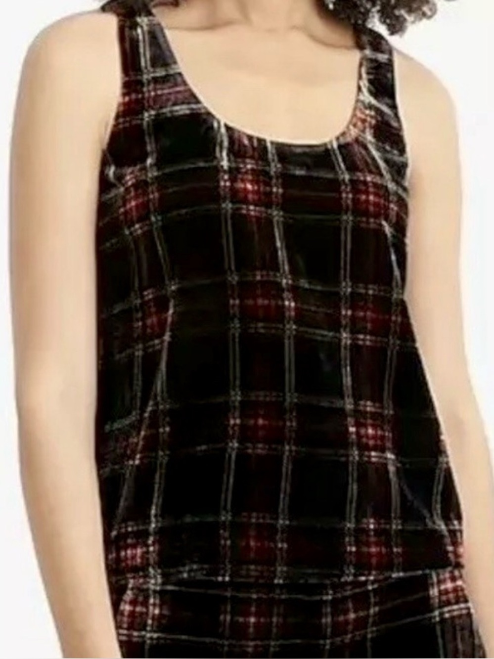 J. Crew Tartan Plaid Top
